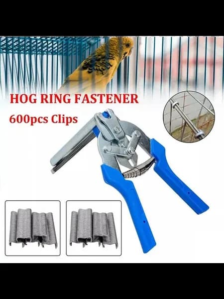 Клещи для клеток, металлические синие, для птиц кроли - 1pcs