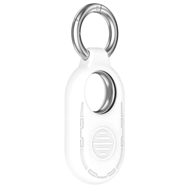 Силиконовый Защитный чехол Samsung Galaxy SmartTag 2-Белый