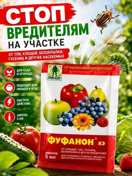 Средство от тли и вредителей инсектицид для растений