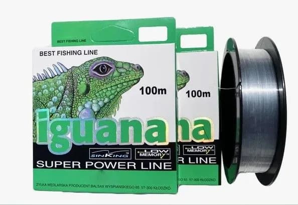 Леска рыболовная Iguana, 0,22 мм, 100 метров