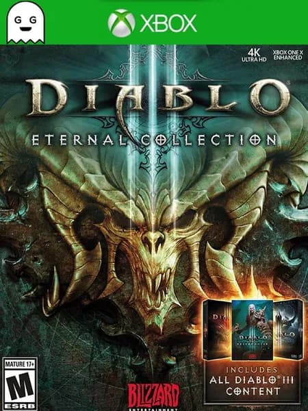 Игра Diablo III: Eternal Collection, цифровой ключ для Xbox One/Series X S, Русская озвучка