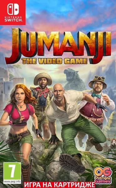 Игра Jumanji The Video Game (Nintendo Switch, Русские субтитры)