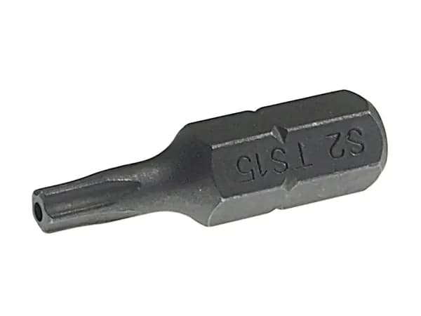 Бита TORX с отверстием вставка 1/4"DR 5-гранная TS15Hх25мм, JTC-1192515