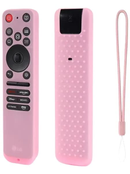 Силиконовый чехол для пульта LG MR25GA светящийся в ночи