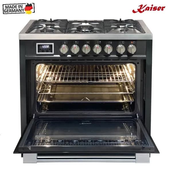 Комбинированный варочный центр 92х90х60 см Kaiser Avantgarde Pro HGE 93505 S черная