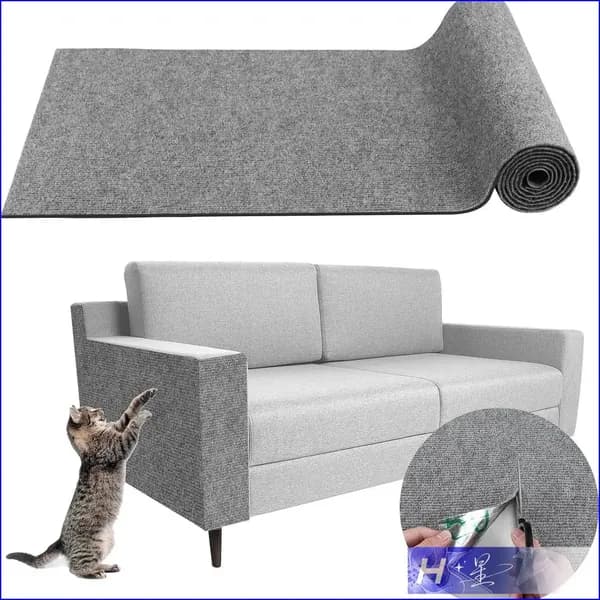 Когтеточка для кошек,когтеточка самоклеющаяся,подвесная угловая на диван или кресло,защита мебели от царапин300*300