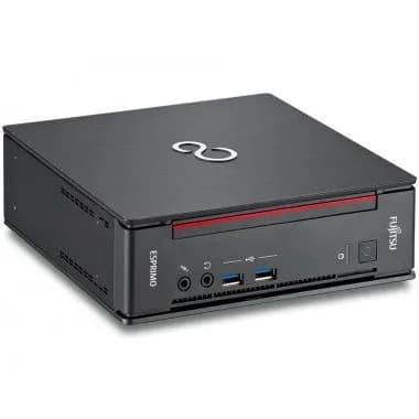 Fujitsu Мини-ПК (Intel Core i5-7400T, RAM 8 ГБ, SSD 256 ГБ, Intel HD Graphics 630, ), черный