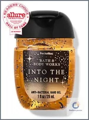 США Bath & Body Works / Санитайзер для рук антисептик INTO THE NIGHT,Мягкие пачули, мускус мокко 29ml