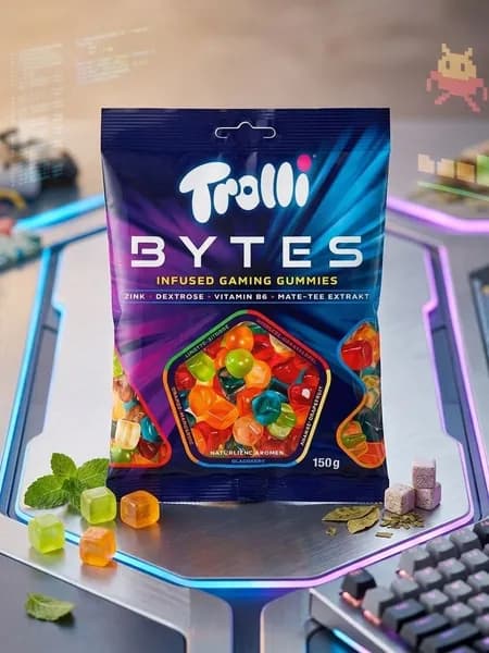 Жевательный мармелад Trolli Bytes Тролли Байты 150 г