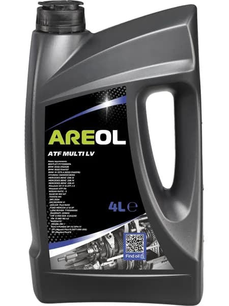 Масло для АКПП и ГУР AREOL AR200 синтетическое 4 л