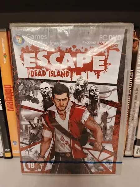 Видеоигра Escape Dead Island 2014 на ПК DVD (диск запечатан!)