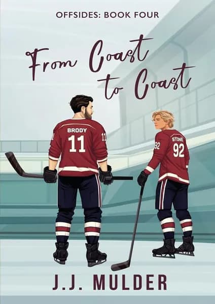 From Coast to Coast Offsides Book 4 J.J. Mulder MM Hockey Sports Romance Novel English Paperback