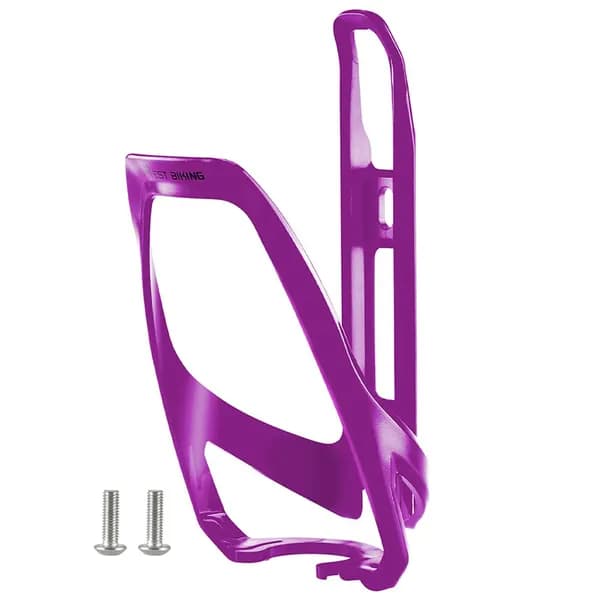 Флягодержатель велосипедный фиолетовый из поликарбоната с волокном
