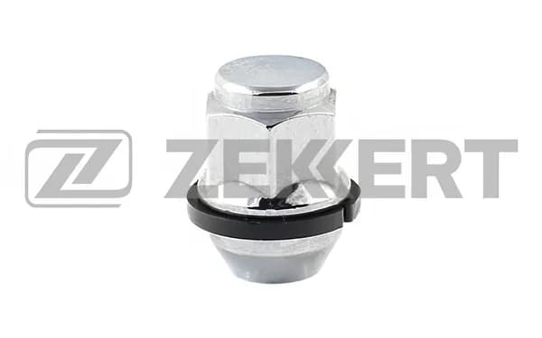 Гайка колесная конус, M12x1.5 L 35 ключ 21 хром BE-4101 ZEKKERT