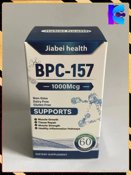 Пептид для заживления ран,желудка,суставов и связок BPC-157 Jiabei health 60 caps/ БПС-157 Jiabei Health 60 капс