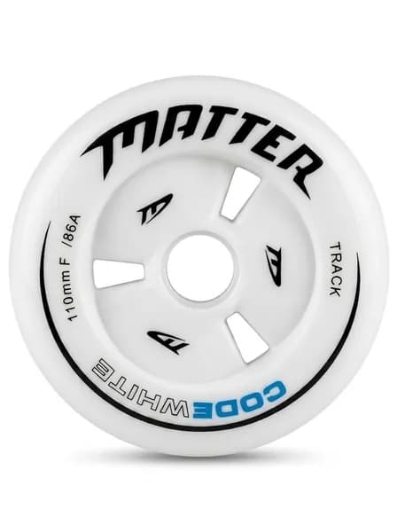 Колеса для роликовых скейтбордов MATTER Track-Road-Marathon 110 мм, 86А, высокопрочные и износостойкие PU-колеса