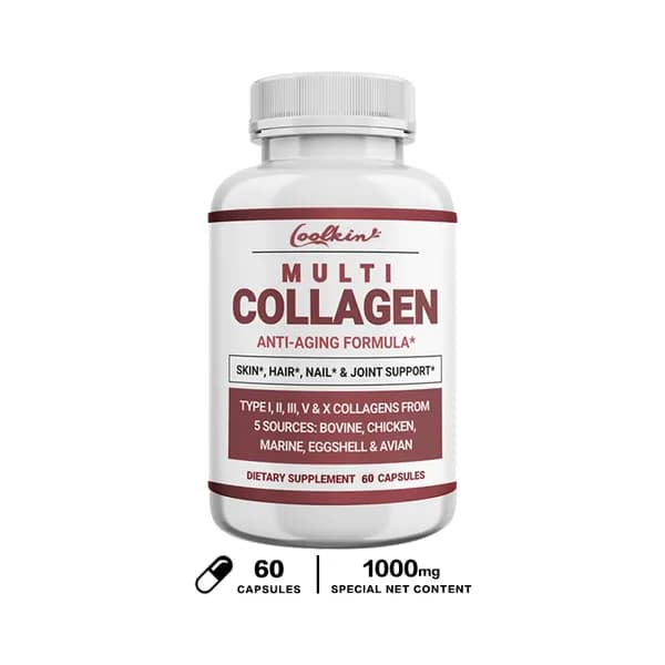 Coolkin Multi Collagen Anti-Aging Formula - формула, разработанная для поддержания здоровья кожи, волос, ногтей и суставов.