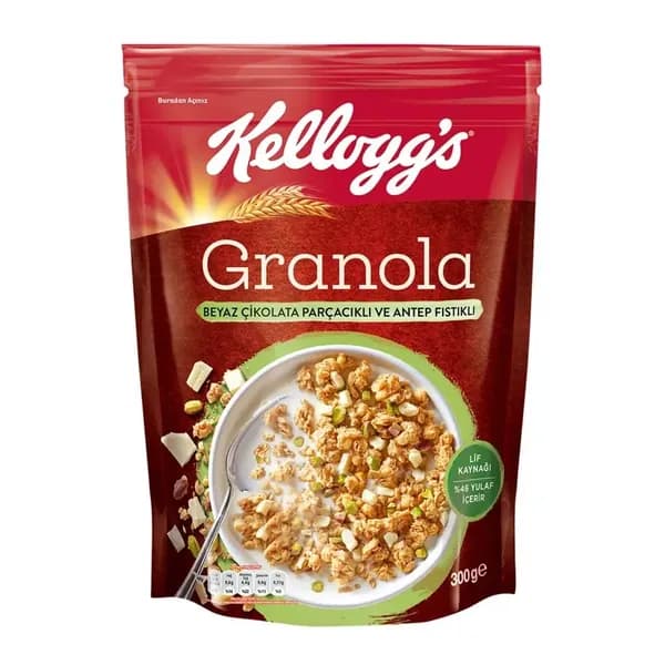 Kellogg's Granola White Chocolate Chips