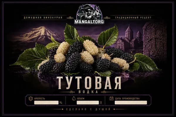 мангалторг Этикетка для банок, бутылок 13 x 8 см, 10 шт.