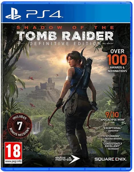 Игра Shadow of the Tomb Raider. Definitive Edition (русская версия) для PS4