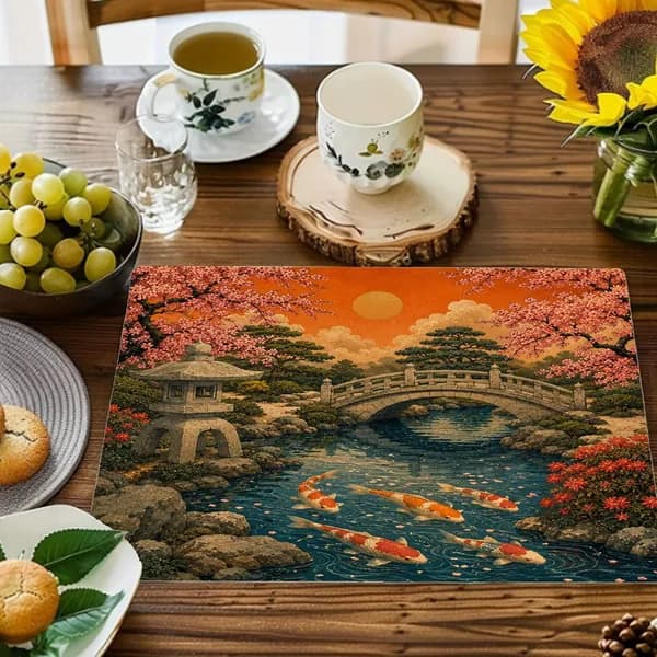 Салфетка сервировочная Искусственные материалы 32x42см, 1шт.