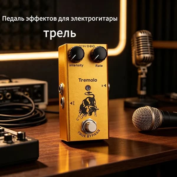 Мини-педаль эффектов для электрогитары