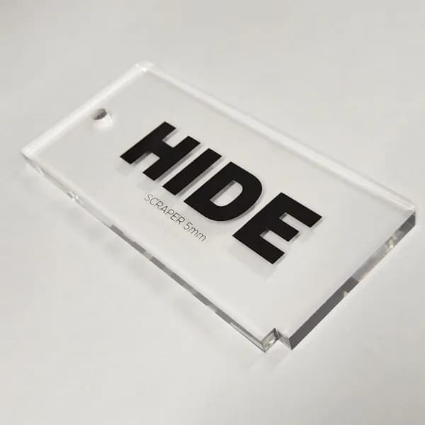 Скребок HIDE 5 мм (для обработки лыж и сноуборда)