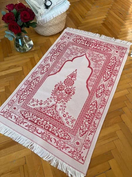 Лёгкий и тонкий намазлык для мусульман, складной, портативный коврик для молитвы, 117 x 67см