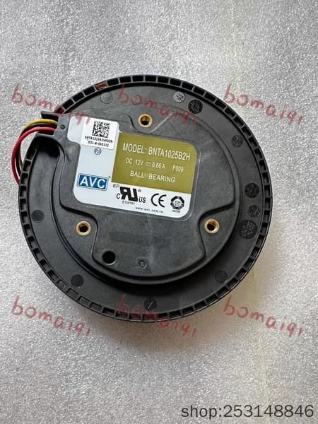 Круглый Вентилятор AVC BNTA1025B2H 12V 0.66A 100 100 25 Мм ,100MM Вентилятор Охлаждения