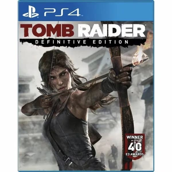 Видеоигра Tomb Raider Definitive Edition PS4/PS5 издание на диске, русский язык.