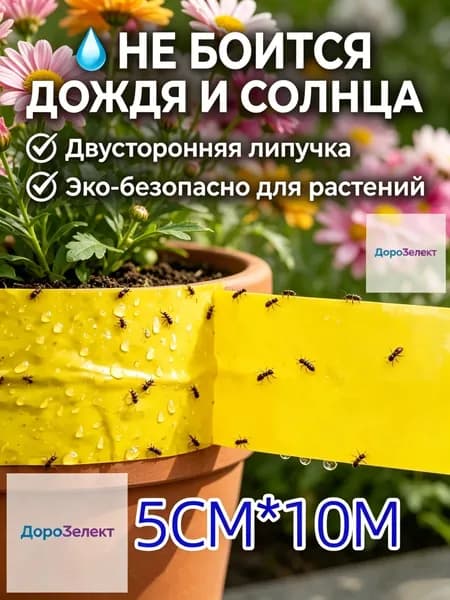 Ловчий пояс для деревьев от муравьев, липкая ловушка для садовых вредителей