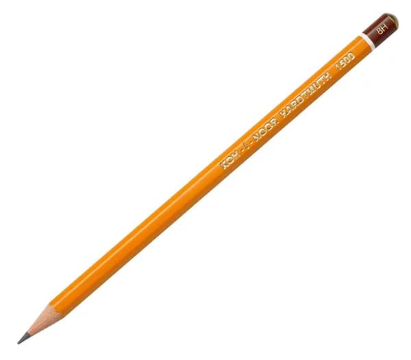 Карандаш чернографитный KOH-I-NOOR HARDTMUTH 1500 8H 1 шт.