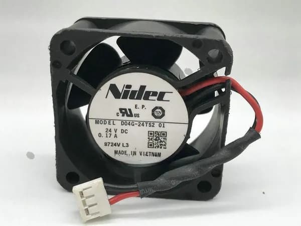 Nidec 4020 D04G-24TS2 01 DC24V 0.17A 40*20MM Для Частотно-регулируемых Приводов