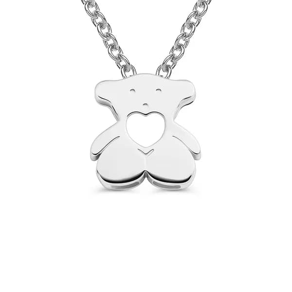 Подвеска на шею Мишка серебро 925 пробы 585GOLD