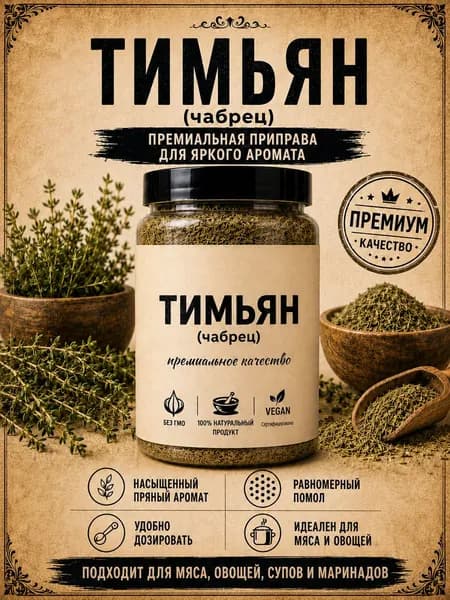 Тимьян (чабрец) сушеный 75 г
