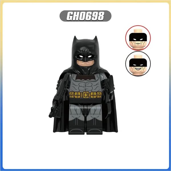 Минифигурка Супермена из серии DC Batman, Темного рыцаря, от стороннего производителя.