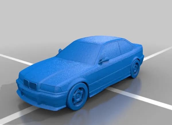 BMW M3 E36. Масштабная модель 1:72.