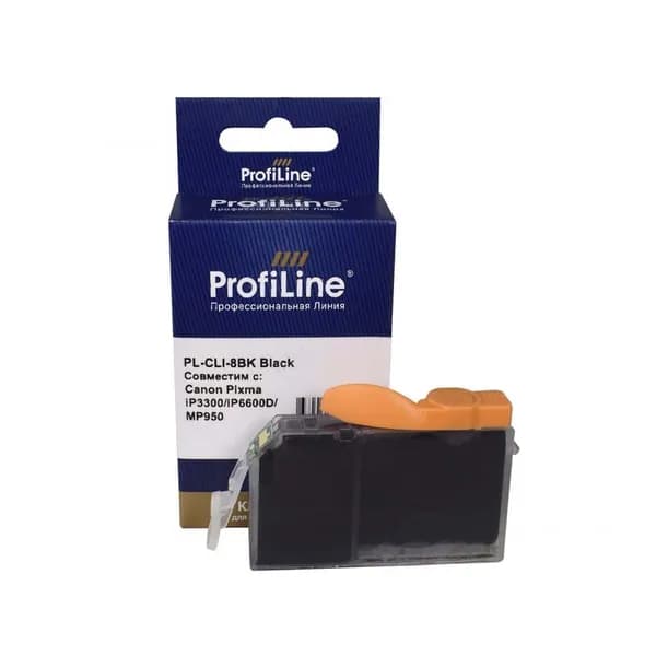 Картридж CLI-8BK для Canon Pixma MP520, iP4200, iP4500 ProfiLine черный