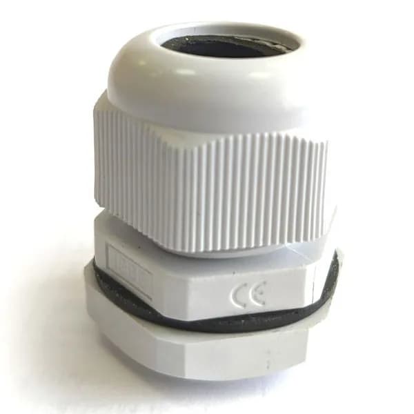 Сальник PG 16 пластик (10-14мм) IP68 серый ГОФРОМАТИК (zeta30884) 1 шт
