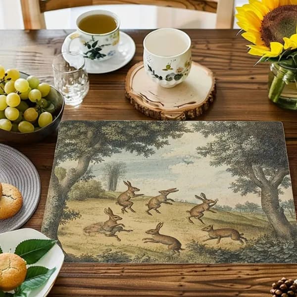 Салфетка сервировочная Искусственные материалы 32x42см, 1шт.