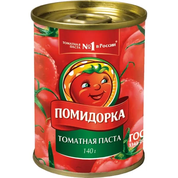 Томатная паста Помидорка, 140 г