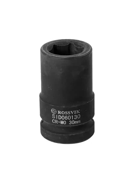 Головка торцевая ударная 1" (30) "Rossvik" (высокая, 6 гране