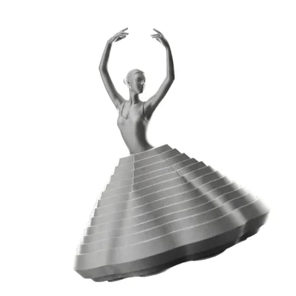 Научная новизна балеринных 3D-камер - это статуэтка доктора для дома