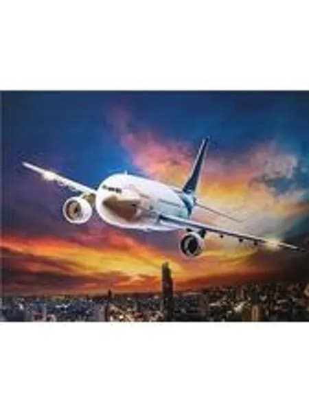 Flugzeug Himmel Набор для алмазной живописи 5D, самолет, 55x70см