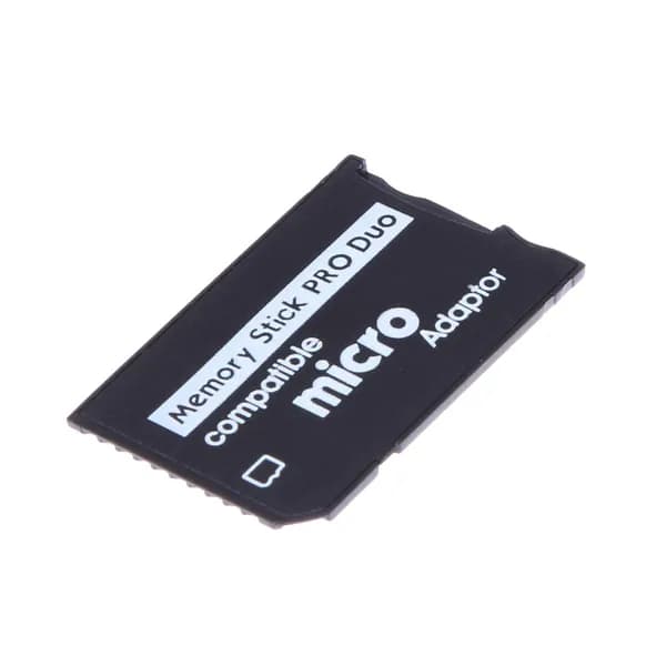Адаптер microSD для карт памяти MS чёрный