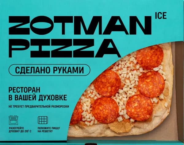 Пицца ZOTMAN Римская Пепперони, 400г