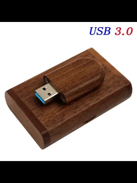 USB-флешка JASTER деревянная 4-128 Гб Коричневый, 32 GB, Wal