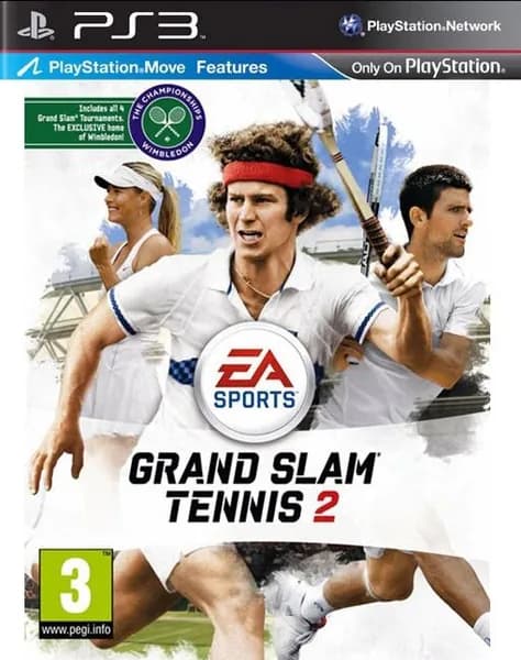 Игра Grand Slam Tennis 2 (PlayStation 3, Английская версия)
