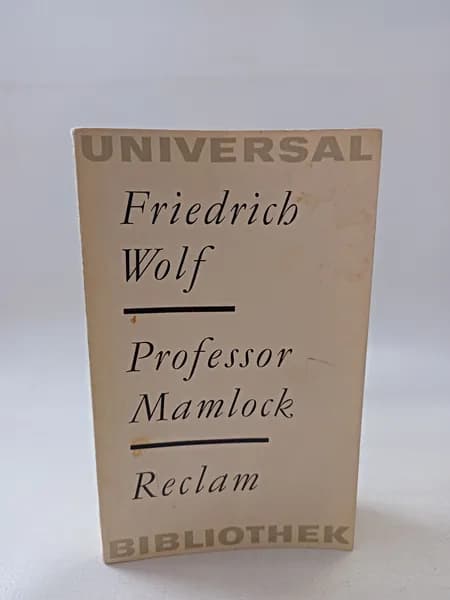 Professor Mamlock. Профессор Мамлок (на немецком языке) | Wolf Friedrich