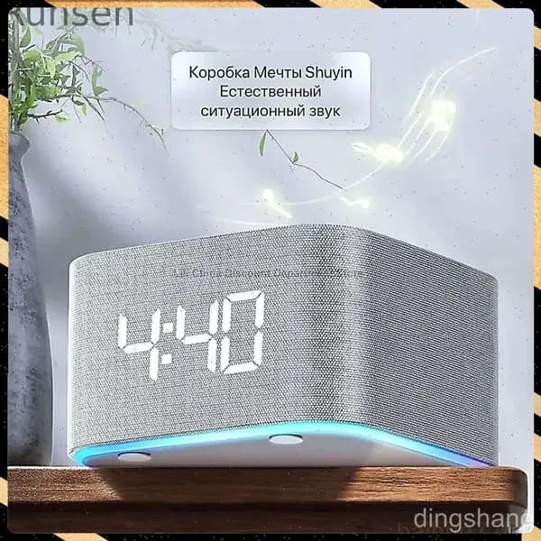 Серая интеллектуальная станция Миди с Алисой, оснащенная модулем Zigbee